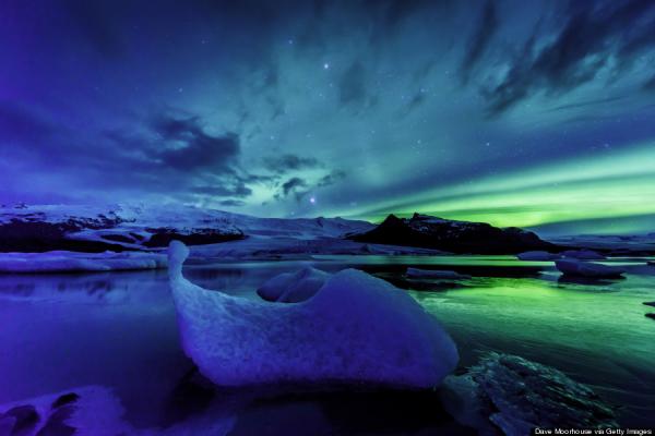 冰島被評為全球10大最安全國家，看極光就不用擔心。(圖:Huffington Post)